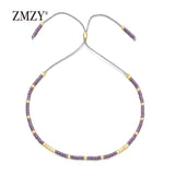 ZMZY Boho Style Miyuki Delica Seed Beads Bracelets for Women Friendship Bracelet Jewelry Colorful Charm Bracelet Femme Handmade