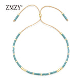 ZMZY Boho Style Miyuki Delica Seed Beads Bracelets for Women Friendship Bracelet Jewelry Colorful Charm Bracelet Femme Handmade