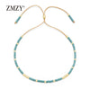 ZMZY Boho Style Miyuki Delica Seed Beads Bracelets for Women Friendship Bracelet Jewelry Colorful Charm Bracelet Femme Handmade