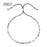 ZMZY Boho Style Miyuki Delica Seed Beads Bracelets for Women Friendship Bracelet Jewelry Colorful Charm Bracelet Femme Handmade