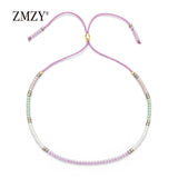 ZMZY Boho Style Miyuki Delica Seed Beads Bracelets for Women Friendship Bracelet Jewelry Colorful Charm Bracelet Femme Handmade