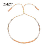 ZMZY Boho Style Miyuki Delica Seed Beads Bracelets for Women Friendship Bracelet Jewelry Colorful Charm Bracelet Femme Handmade