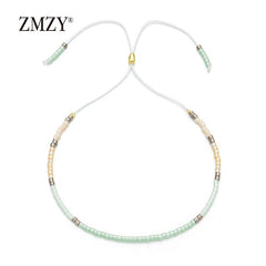 ZMZY Boho Style Miyuki Delica Seed Beads Bracelets for Women Friendship Bracelet Jewelry Colorful Charm Bracelet Femme Handmade